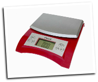 Avia Digital Scale, 11 Lb / 5 Kg, Warm Red